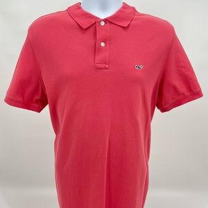 Vineyard Vines Contrast Detail Slim Fit Pique Polo Shirt